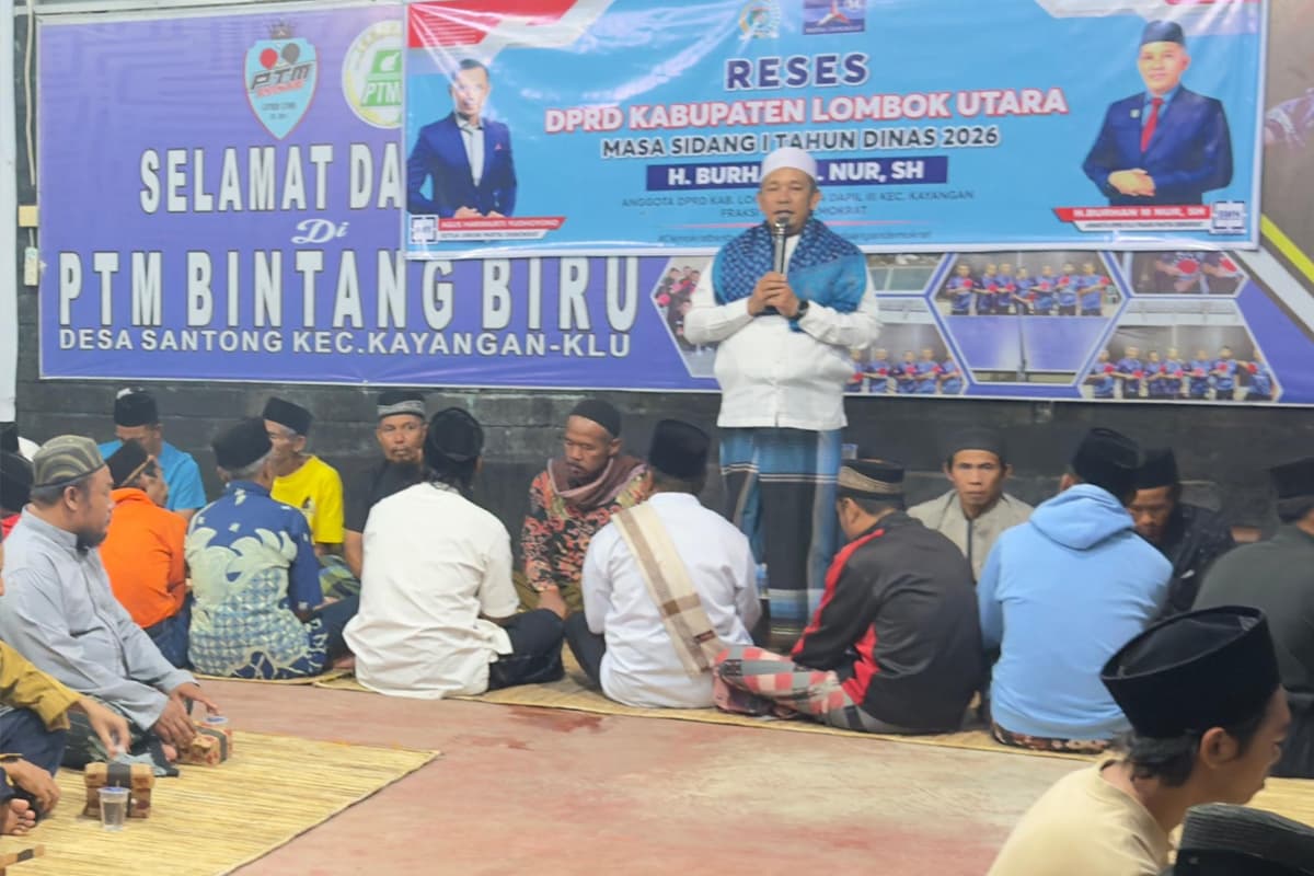 Anggota DPRD KLU Burhan M Nur: Warga Kayangan Tagih Tiga Janji Pembangunan Daerah